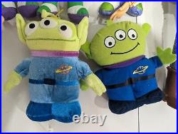 Vintage Disney Toy Story Doll with Woody, Buzz, and Little Green Men