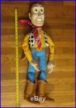 Vintage Disney Toy Story Large 32 Woody Doll, With Cowboy Hat- Not Buzz Jessie