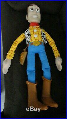 Vintage Disney Toy Story Large Woody Doll 32 by Mattel inc