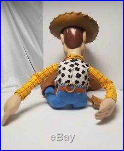 Vintage Disney Toy Story Large Woody Doll 32 has some paint and scratche's