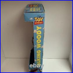 Vintage Disney Toy Story Pull String Woody Thinkway (New In Box Still Works)