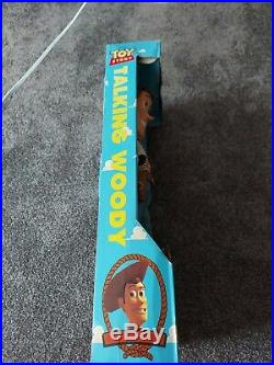 Vintage Disney Toy Story Woody Pull-string Talking Doll Rare New In Box