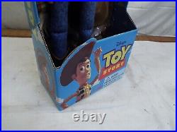 Vintage Disney's Toy Store Woody Pull String Talking Doll 62943 in Box NRFB