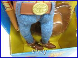 Vintage Thinkway Toy Story 2 Pull String Talking Woody Doll NIB Disney Pixxar