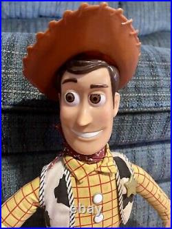 Vintage Toy Story 1995 Original Pull String Talking Woody Doll By ThinkWay