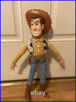 Vintage Toy Story 1995 Original Pull String Talking Woody Doll By ThinkWay