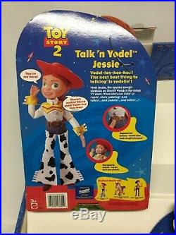 Vintage Toy Story 2 Talkin' Tude Woody & Talk N' Yodel Jessie In Rare Chest Box