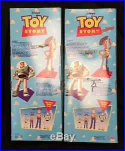 Vintage Toy Story Adventure Buddy Woody Buzz Lightyear Doll New JUMBO 18 Tall