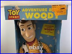 Vintage Toy Story Adventure Buddy Woody Doll 20Thinkway Toys NEW