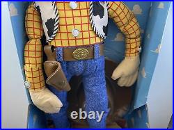 Vintage Toy Story Adventure Buddy Woody Doll 20 Thinkway Toys NEW