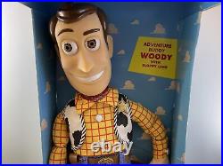 Vintage Toy Story Adventure Buddy Woody Doll 20 Thinkway Toys NEW