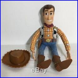Vintage Toy Story Pull String Talking Woody Doll Disney Pixar Thinkway Toys