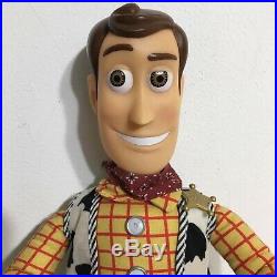 Vintage Toy Story Pull String Talking Woody Doll Disney Pixar Thinkway Toys