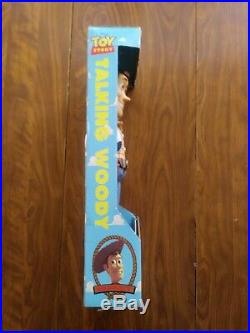 Vintage Toy Story Pull String Talking Woody Doll. New Sealed Unopened. WORKING