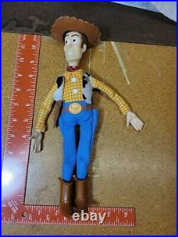 Vintage Toy Story Sheriff Woody 11 Figure Doll, Disney Pixar (Burger King 1995)