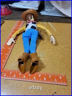 Vintage Toy Story Sheriff Woody 11 Figure Doll, Disney Pixar (Burger King 1995)