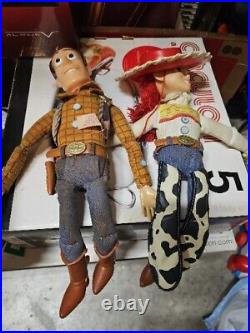 Vintage Toy Story Talking Dolls Woody And Jesse