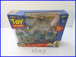 Vintage Toy Story The Great Escape Figure Pack Movie Heros Hasbro Woody Buzz NEW
