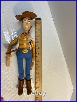 Vintage Woody Doll Finger Puppet 1995 Disney Pixar Burger King Toy Story