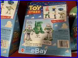 Vintage toy Plushy story lot Woody Buzz Light year Rex