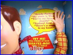 Vtg 1995. Toy Story. 15.5. Talking Woody Doll. New In Box