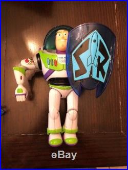 WARNING Haunted! Toy Story Woody And Buzz Lightyear Talking Big Figure Disney