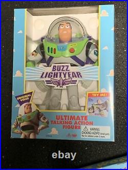 WOODY & BUZZ Disney 1996 Original Toy Story Talking 62810 NEW in Box