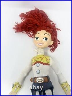 WOODY & JESSIE Cowgirl Pull-String Talking 15 Doll Thinkway Disney Pixar No