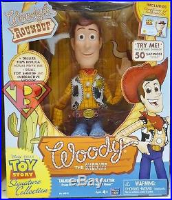 WOODY THE SHERIFF Disney Toy Story 12 Talking Doll Figure with Holster 2016