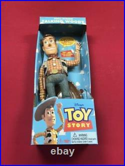 Walt Disney Toy Story Talking Pull String Woody Doll 1 Edition 1995 Japan F/S