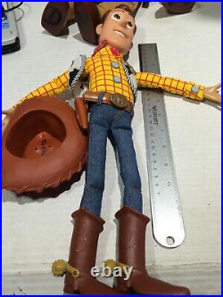 Way Cool Toy Story 4 Lot Talking Woody WithGalloping Sounds Bullseye The Horse