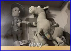 Woody & Bullseye Plush Toy Story Set 25 Anniversary Limited Release