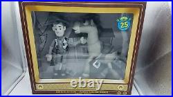 Woody & Bullseye Plush Toy Story Set 25th Anniversary Limited Black & White