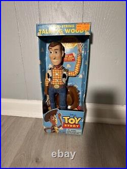Woody Doll New In Box! Toy Story 1995 Talking Pull String 1st Edition Disney