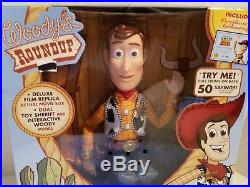 Woody Doll Thinkway Toys Deluxe Film Replica Toy Story Signature Collection