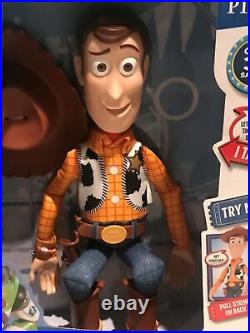 Woody & Jesse Pull String Talking Doll Figurines Toy Story