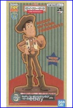 Woody Old Color Ver. Toy Story Ichiban Kuji 25th Anniversary Card St. Figure