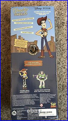 Woody' The Sheriff Toy Story'Round Up' Talking Action Figure In Box Disney