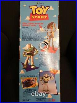 Woody Thinkway Vintage Toy Story Talking BNIB