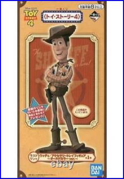 Woody Toy Story 4 Ichiban Kuji 4 Old Color Ver. Accessory Tray Figur. Figure