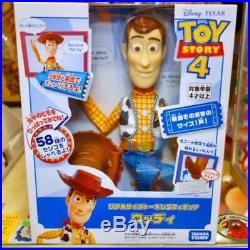 Woody Toy Story 4 Real Size Talking Figure 37 cm tall Figurine Doll