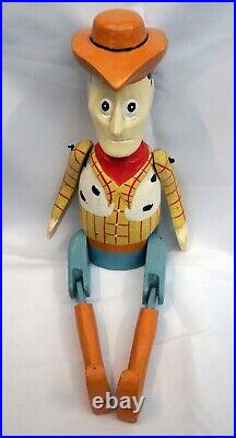 Woody Toy Story BIG Doll Carved Wood Handwork Comics Action Figure 41cm