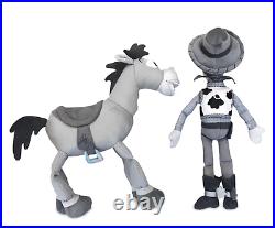 Woody and Bullseye Plush Set Toy Story 25th Anniversary Limited Release