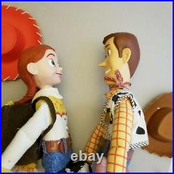 Woody and Jessie Interactive Buddies Talking Action Figures from Toy Story 2