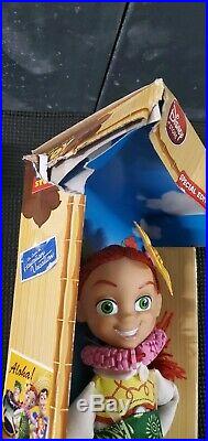 Woody and Jessie Toy Story Hawaiian Vacation Dolls Pixar Disney (Rare)