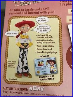 Woody's Round up Jessie Yodeling cowgirl talking doll Toy Story Pixar toy