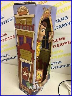 Woody's Roundup, Disney Toy Story Talking Doll NEW, Box Poor