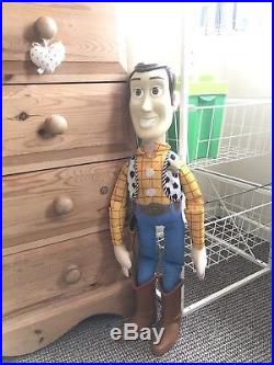 Woody toy story disney pixar Giant 33 rare doll 83cm cowboy AL10/0010 no hat
