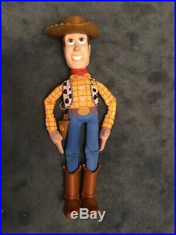 XL Very Rare Toy Story Woody 3 Foot Large Collectible Doll Figure Disney Pixar