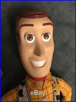 XL Very Rare Toy Story Woody 3 Foot Large Collectible Doll Figure Disney Pixar
